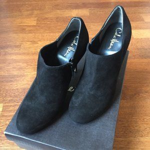 New Cole Haan Black Suede Air Talia Bootie 10.5